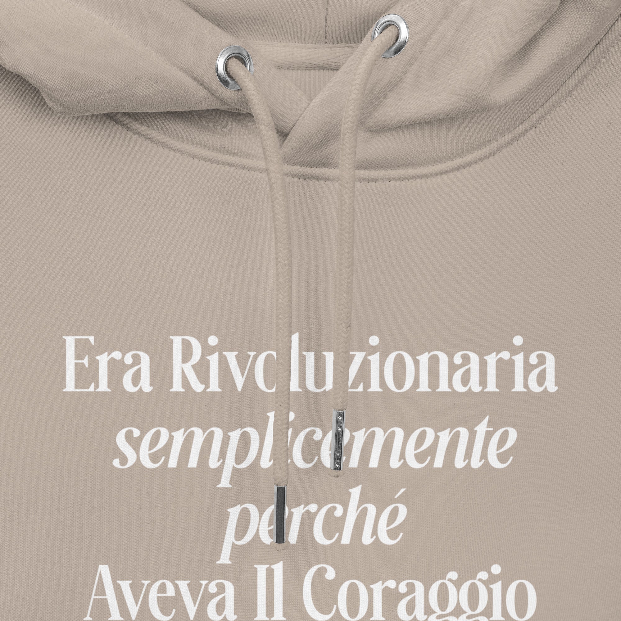 Felpa eco con cappuccio - Era rivoluzionaria