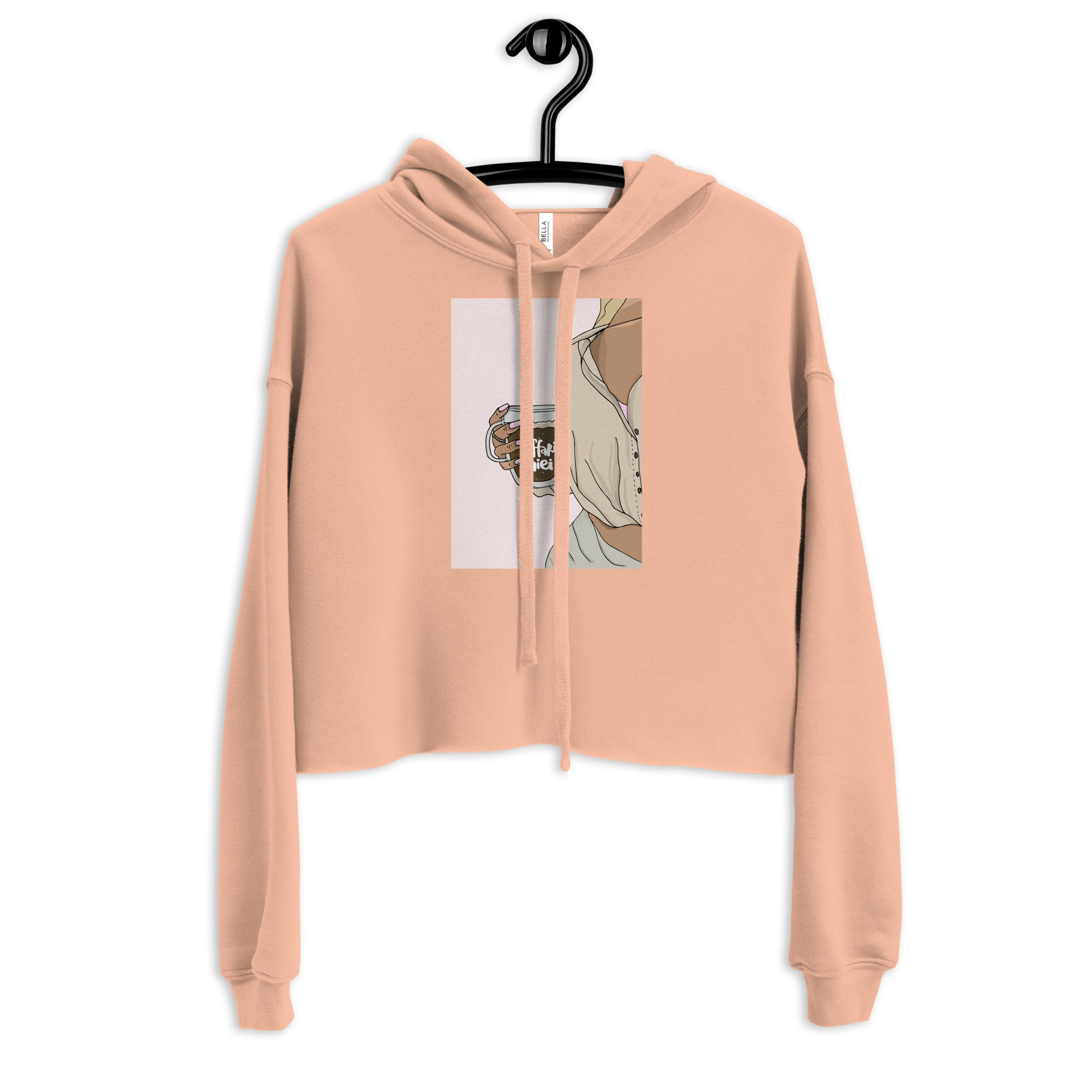 Felpa crop con cappuccio - Affari miei