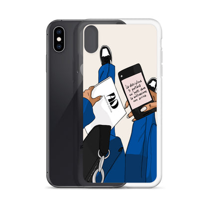 Cover trasparente per iPhone - La disciplina ti porterà