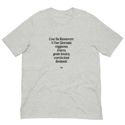 T-shirt premium - Cose da Rimuovere a Fine Giornata