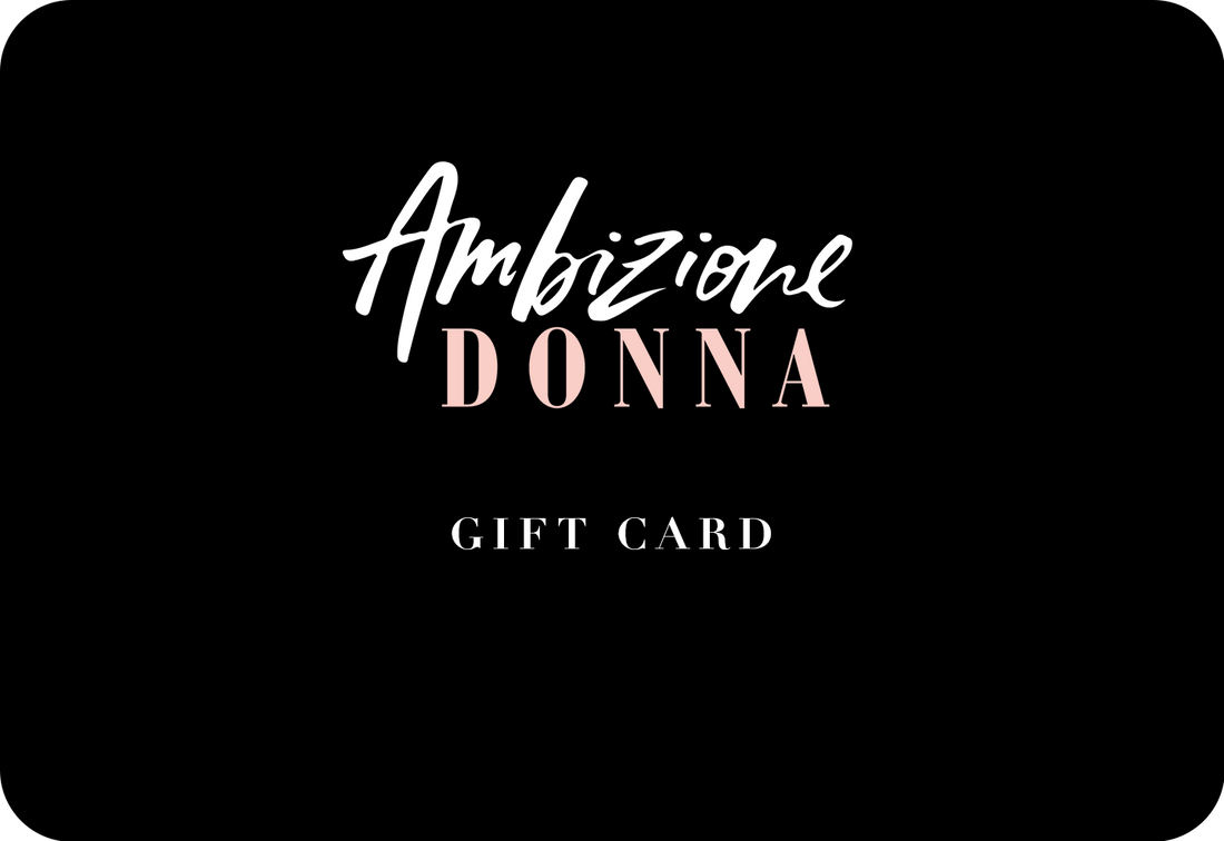 Timeless Black - Gift Card AmbizioneDonna