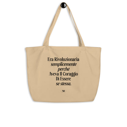 Borsa Tote Eco Grande - Era Rivoluzionaria