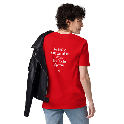 T-shirt eco - Lo so che sono cambiata