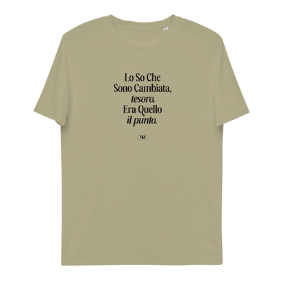 T-shirt eco - Lo so che sono cambiata