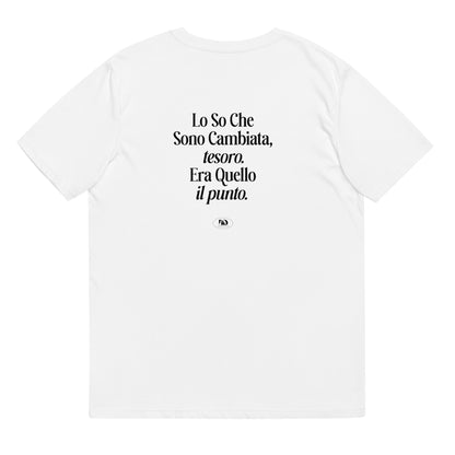 T-shirt eco - Lo so che sono cambiata