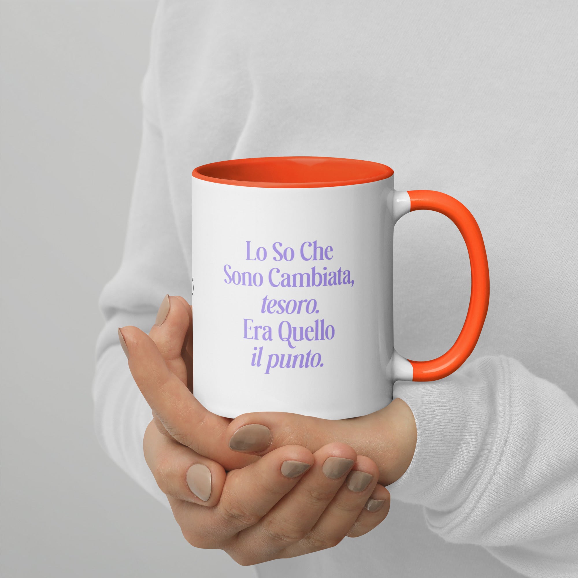 Tazza colorata 0,32l - Lo so che sono cambiata