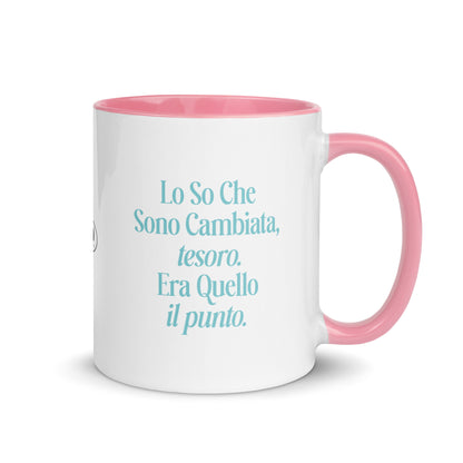 Tazza colorata 0,32l - Lo so che sono cambiata