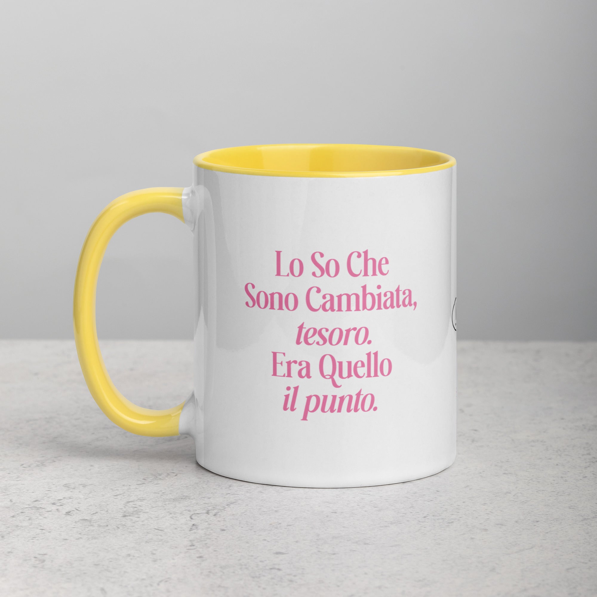 Tazza colorata 0,32l - Lo so che sono cambiata