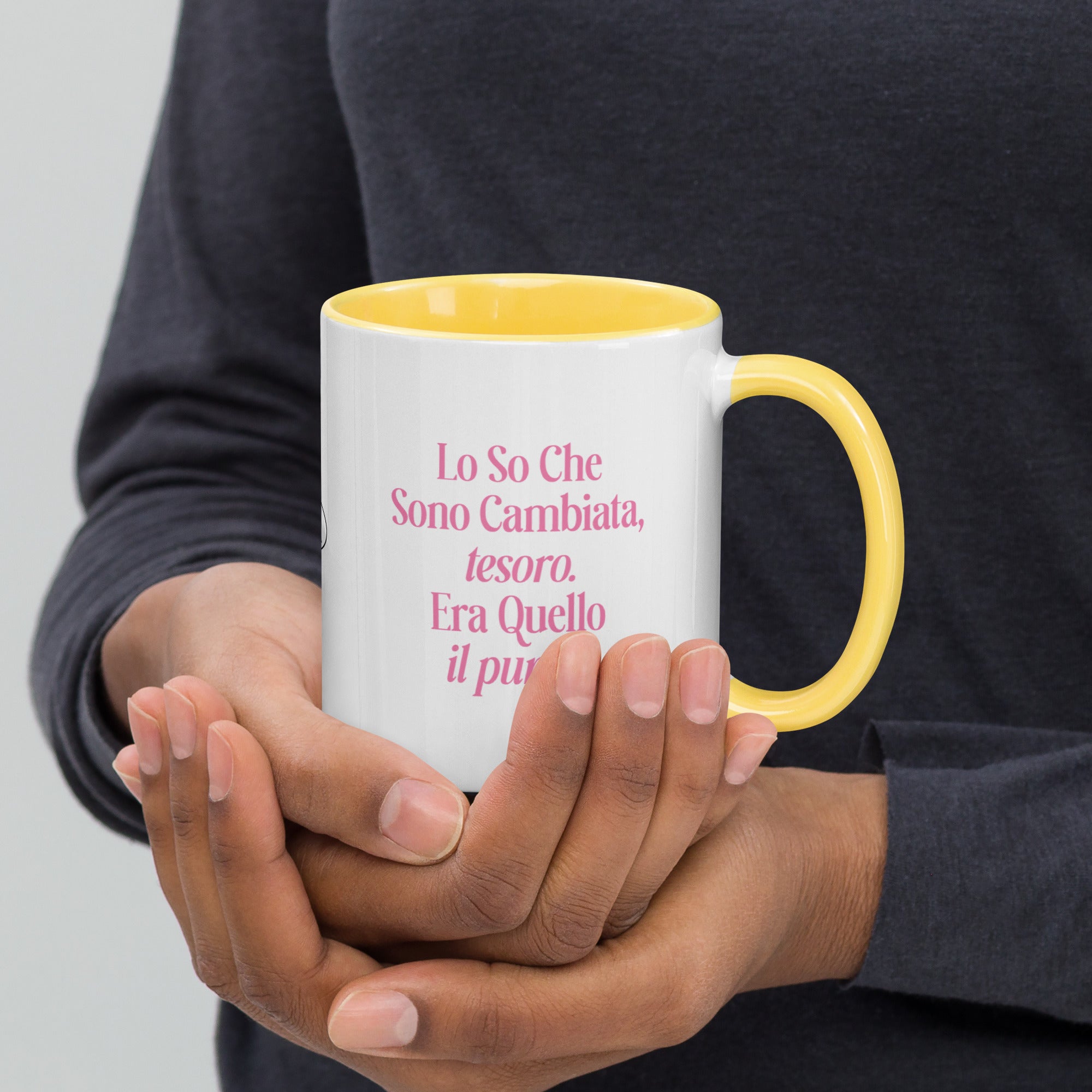 Tazza colorata 0,32l - Lo so che sono cambiata