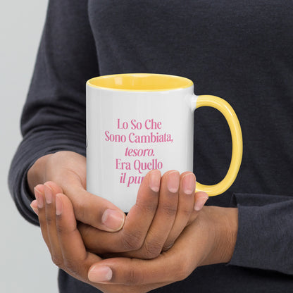 Tazza colorata 0,32l - Lo so che sono cambiata